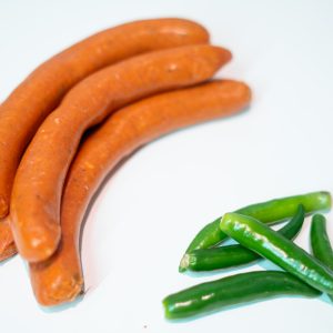 Green Chilli Beef Sausages