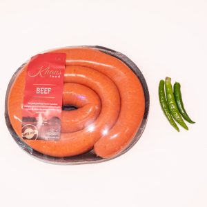 Green Chilli Beef Wors Uncut