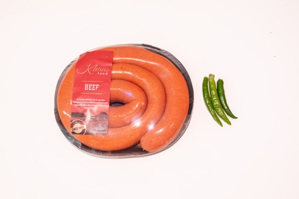 Green Chilli Beef Wors Uncut